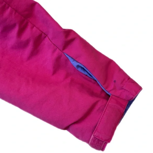 Vintage 80's Patagonia Mountain Anorak Pink Purple Trim Women's Size 10 - Picture 8 of 10